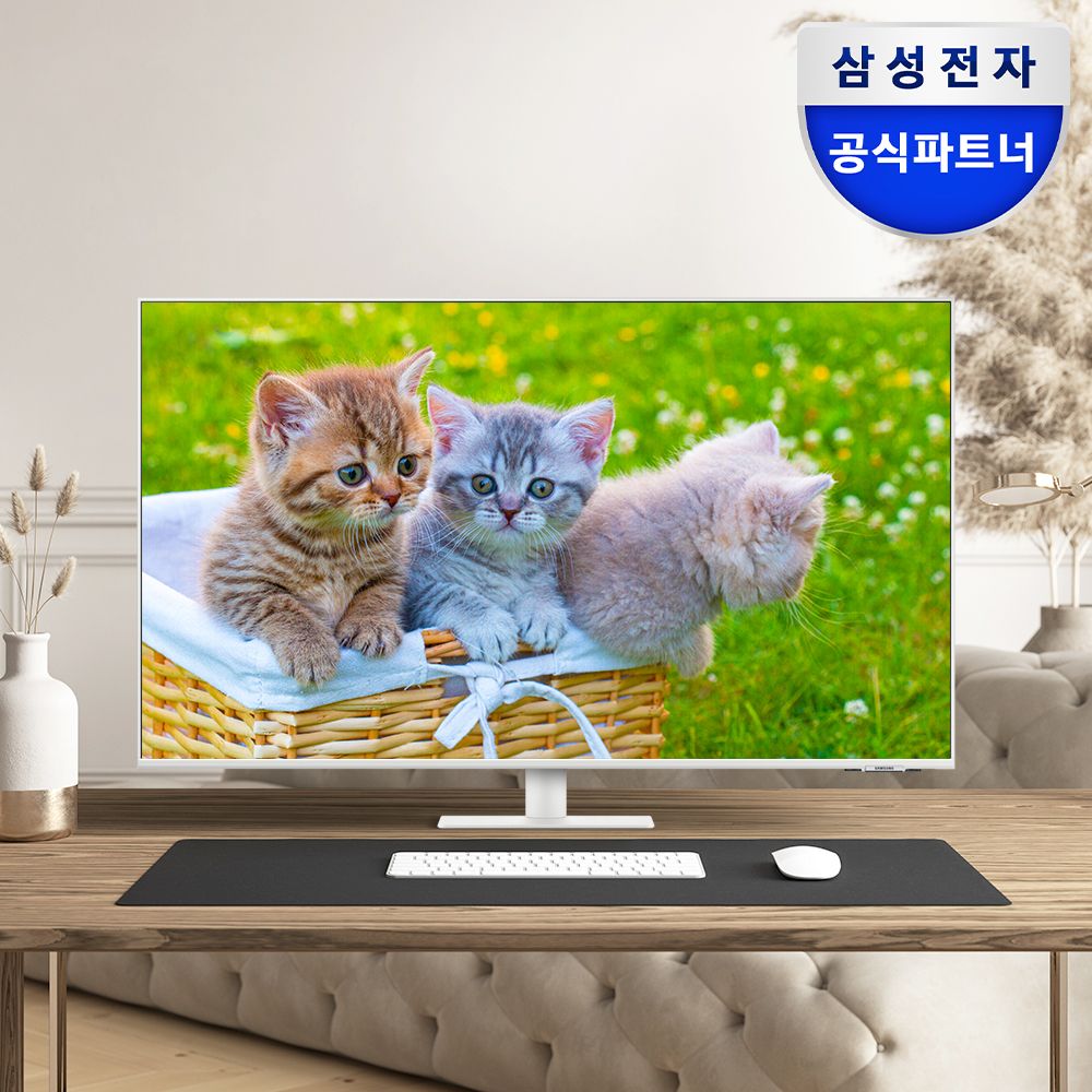 오늘의집 스마트모니터 M7 LS43FM701 107.9cm(43인치) 4K UHD 화이트