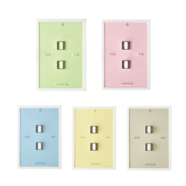 SWITCH COVER (5colors)ㅣ2구스위치 커버