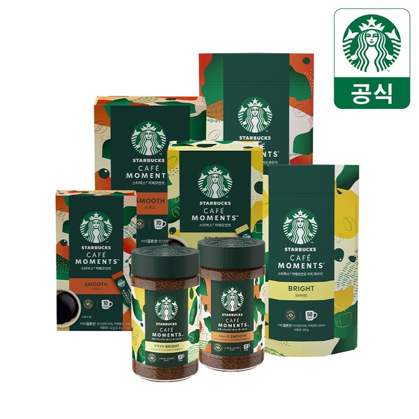 스타벅스 프리미엄 커피 카페모먼트 2종