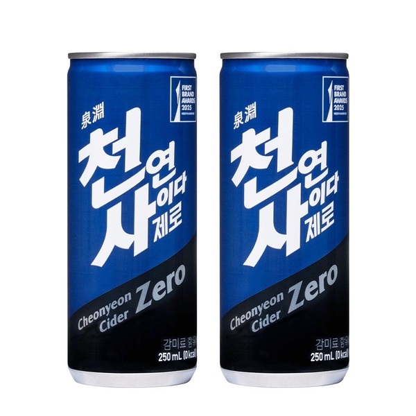 천연사이다 제로 250ml*30캔