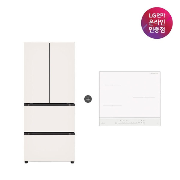 LG 오브제컬렉션 김치톡톡 + 디오스 인덕션 (Z408MEEF23 + BEI3QKHLOE)