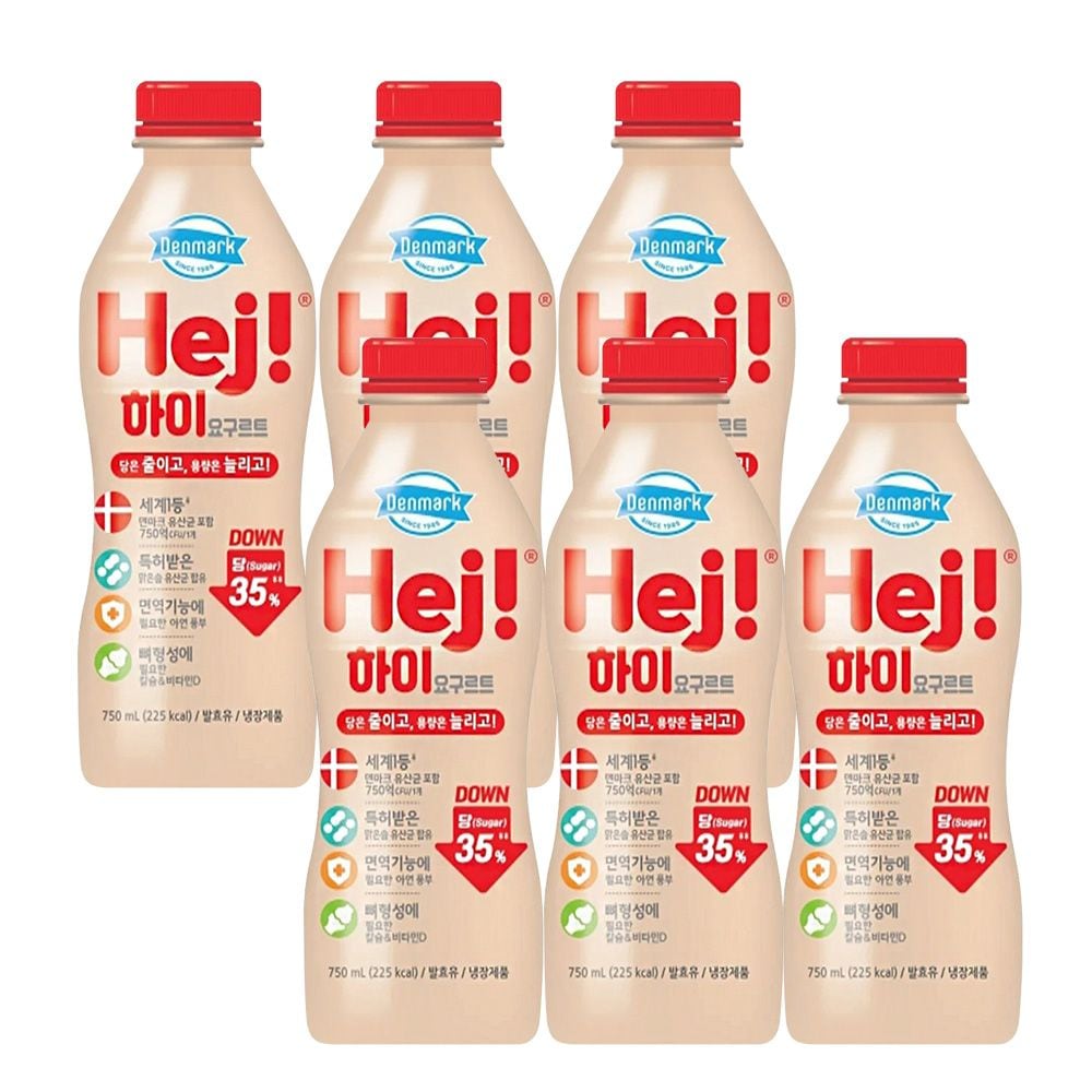 동원 덴마크 하이 요구르트 750ml*6개/8개