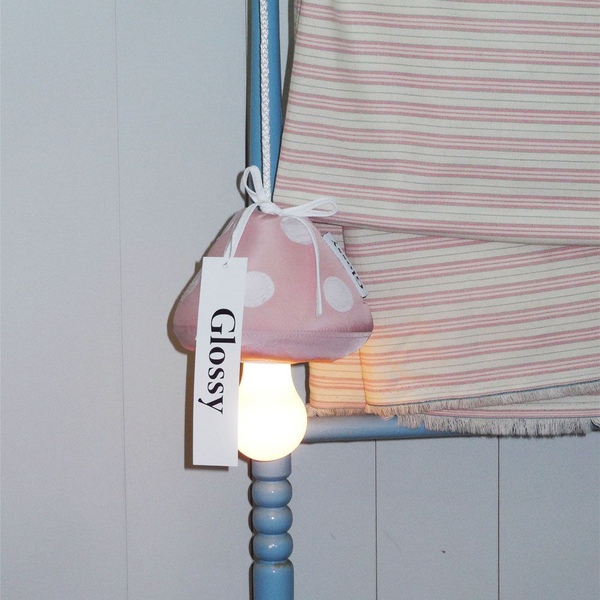 Mushroom lamp 머쉬룸 무드등 조명(핑크)