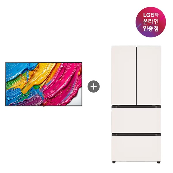LG QNED AI TV+ LG 오브제 김치톡톡(75QNED75AEA+Z408MEEF23)