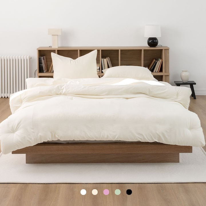 [오늘의집] 픽켄드 [15%쿠폰] 두부처럼 몽글몽글한 두부이불 사계절 차렵이불세트 22컬러