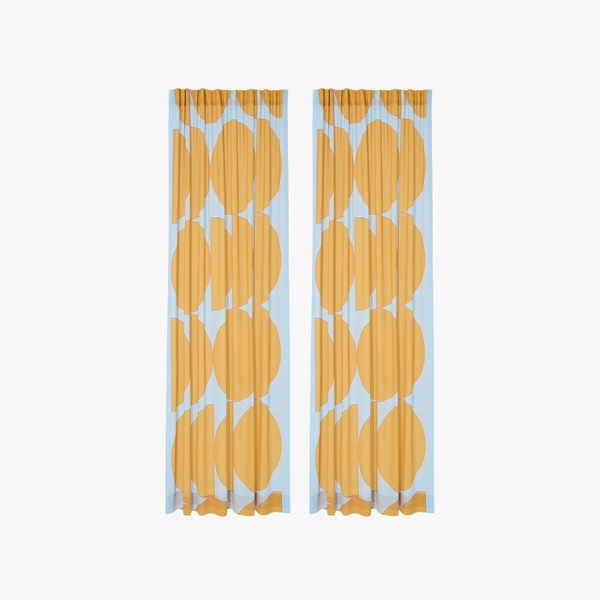 소프트쉬폰커튼 MOONY MOONIE YELLOW