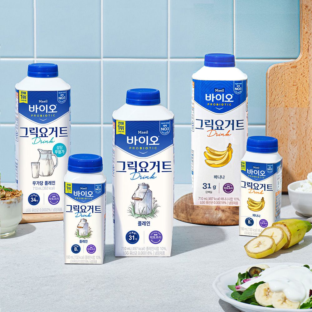 바이오 PROBIOTIC 그릭요거트 Drink 710ml 3종+ 190ml 2종 가격 비교 매일유업 바이오 PROBIOTIC 그릭요거트 Drink 710ml 3종+ 190ml 2종