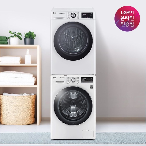 LG 트롬 세탁기건조기세트 F12WVR-10WB 1등급