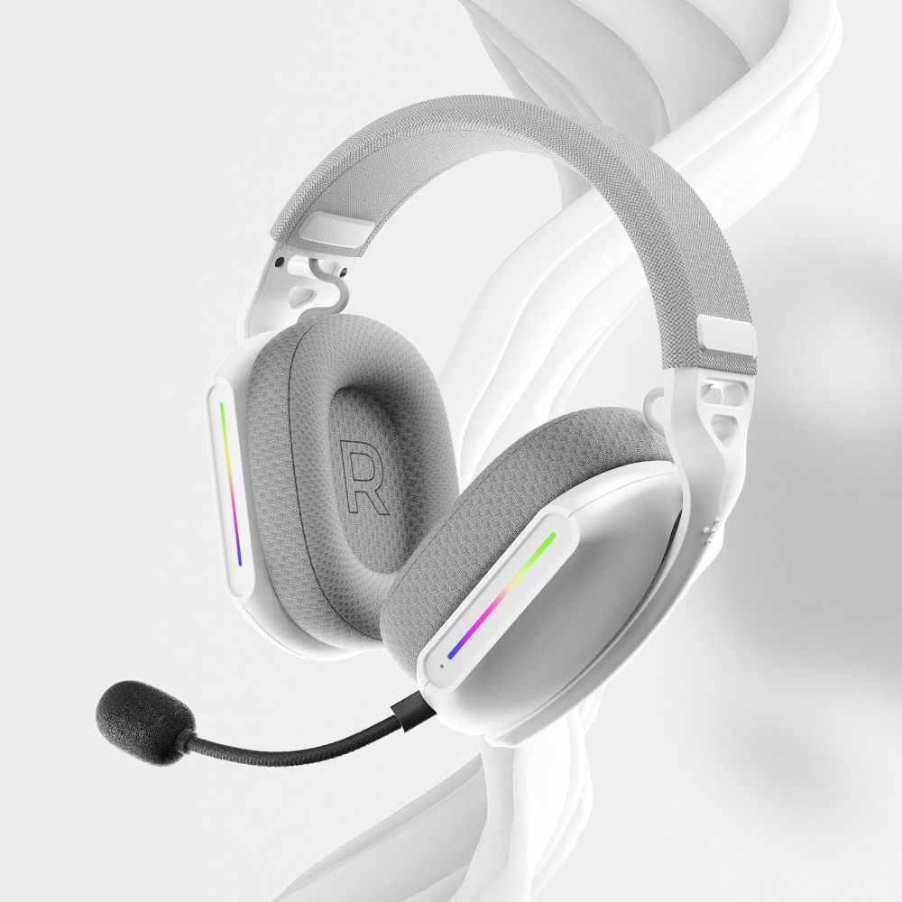 한성컴퓨터 TFG CH PRO Wireless 3모드 초경량 게이밍헤드셋 (화이트)