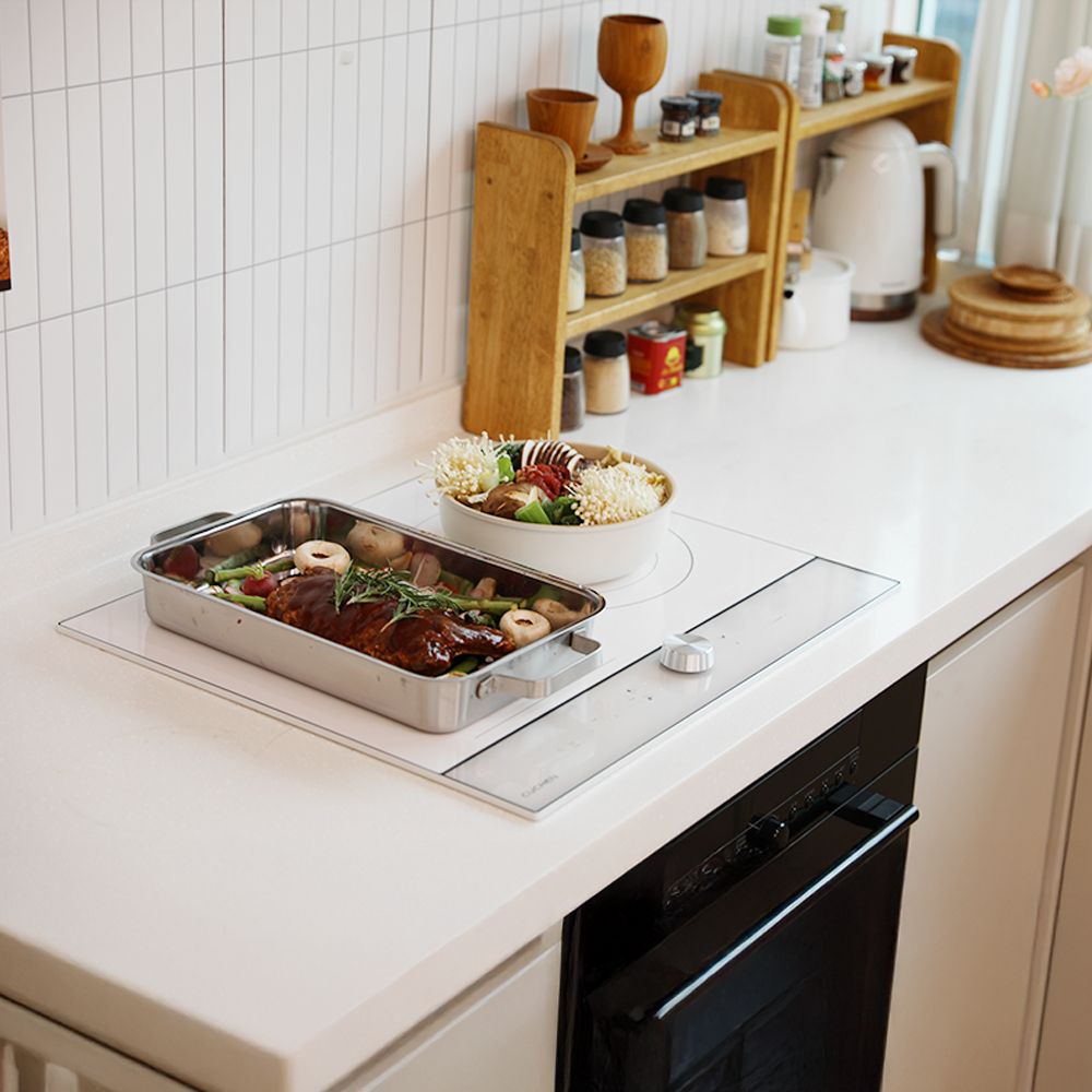 오늘의집 쿠첸 올파워 화이트 인덕션 전기레인지 3400W CIR-EW33KD2B1