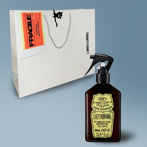 "센스있는 선물" 레이지모닝 룸 스프레이 섬유탈취제 섬유향수 200ML
