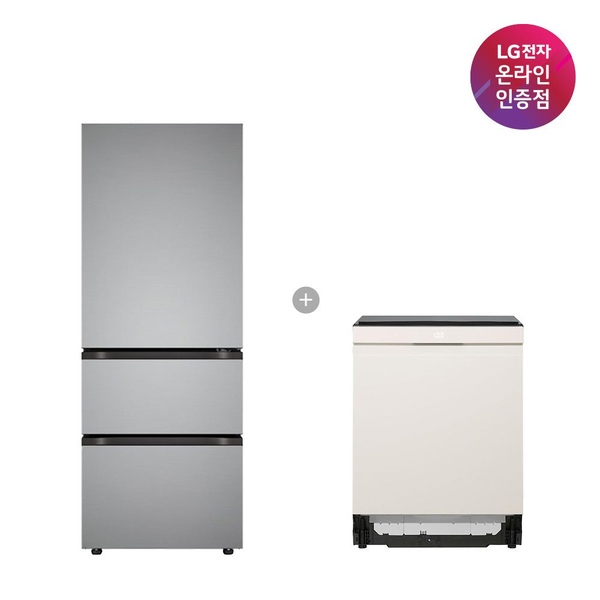LG 디오스 김치톡톡+디오스 식기세척기 Z330MPSF11 + DUE6BGL1E