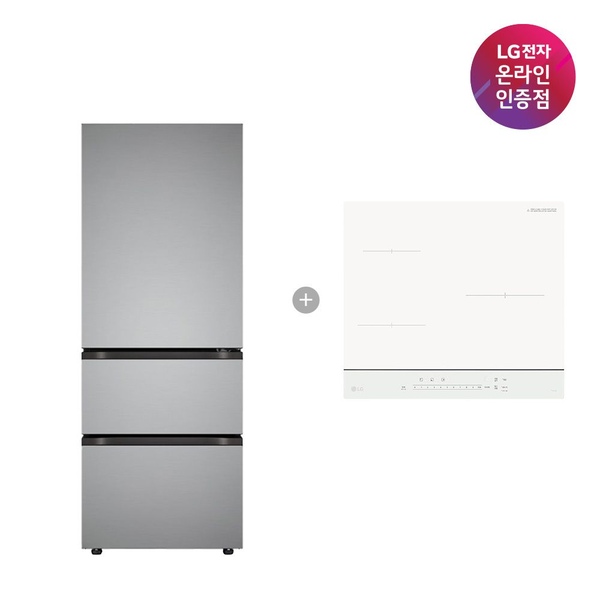 LG 디오스 김치톡톡+LG 디오스 인덕션 Z330MPSF11 + BEI3QKHLOE