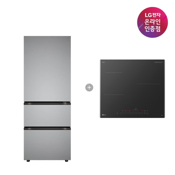 LG 디오스 김치톡톡+LG 디오스 인덕션 Z330MPSF11 + BEI3ASB2OE