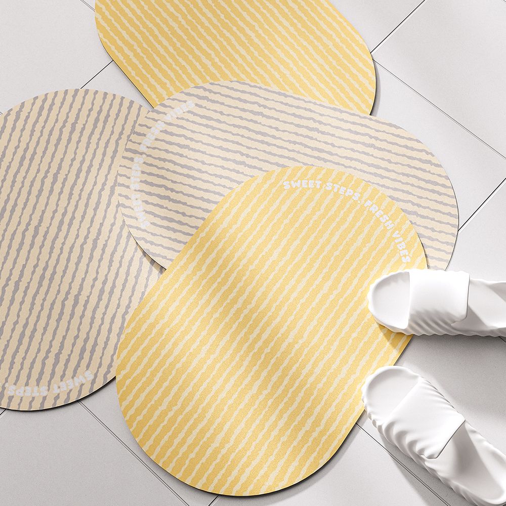 홈비 스위트스텝 4mm 빨아쓰는 욕실 규조토발매트 4colors 2size