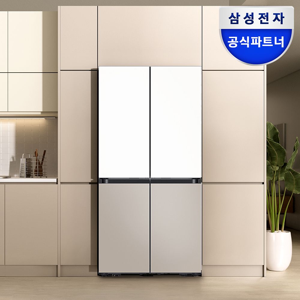 오늘의집 삼성 AI하이브리드 냉장고 4도어 637L RM70F64R1ZG 키친핏 MAX 신형