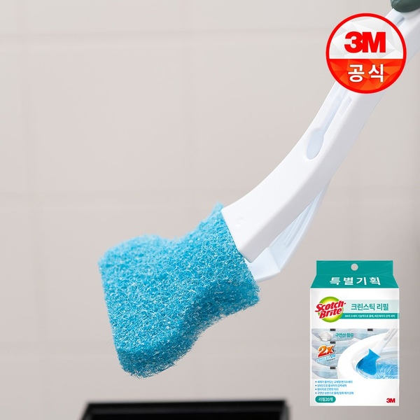 스카치브라이트 크린스틱 변기청소용 리필 20입, 1개