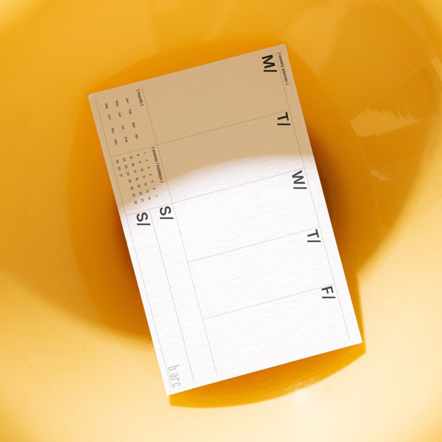 WEEKLY PLANNER 가격 비교 비아크 WEEKLY PLANNER