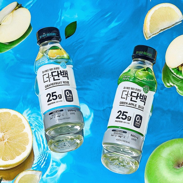 더단백 워터 프로틴 (백자몽/청사과) 400ml*12입