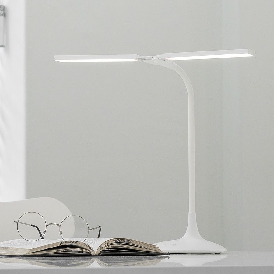LED 스탠드 PL-1400 화이트 충전식 무선 시력보호 듀얼헤드 각도조절 책상 조명 가격 비교 프리즘 LED 스탠드 PL-1400 화이트 충전식 무선 시력보호 듀얼헤드 각도조절 책상 조명