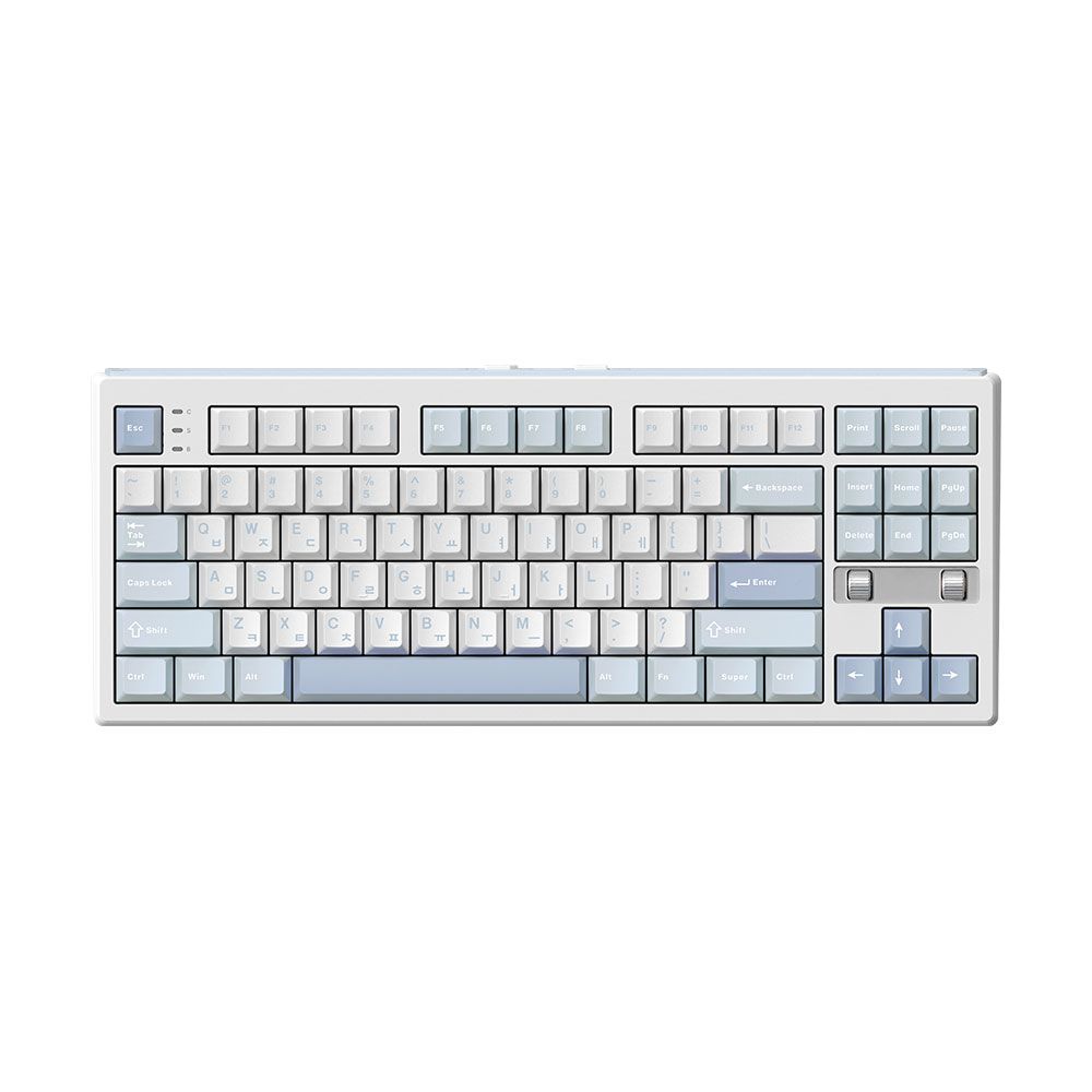 프리플로우 archon F1 PRO TKL 유무선 8K 게이밍 기계식 키보드 소다, 저소음디딤돌
