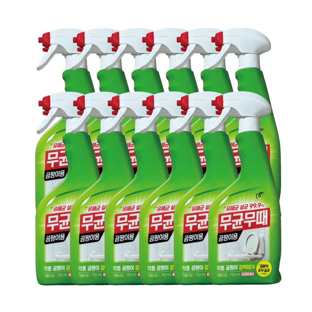 무균무때 곰팡이용 750ml x 12개 가격 비교 피죤 무균무때 곰팡이용 750ml x 12개