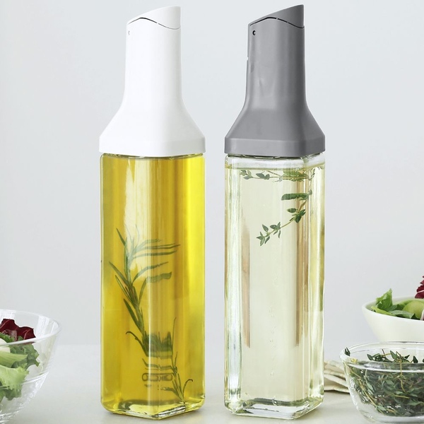 식약처인증 자동개폐 유리 오일병 기름병 간장병 소스병 500ml