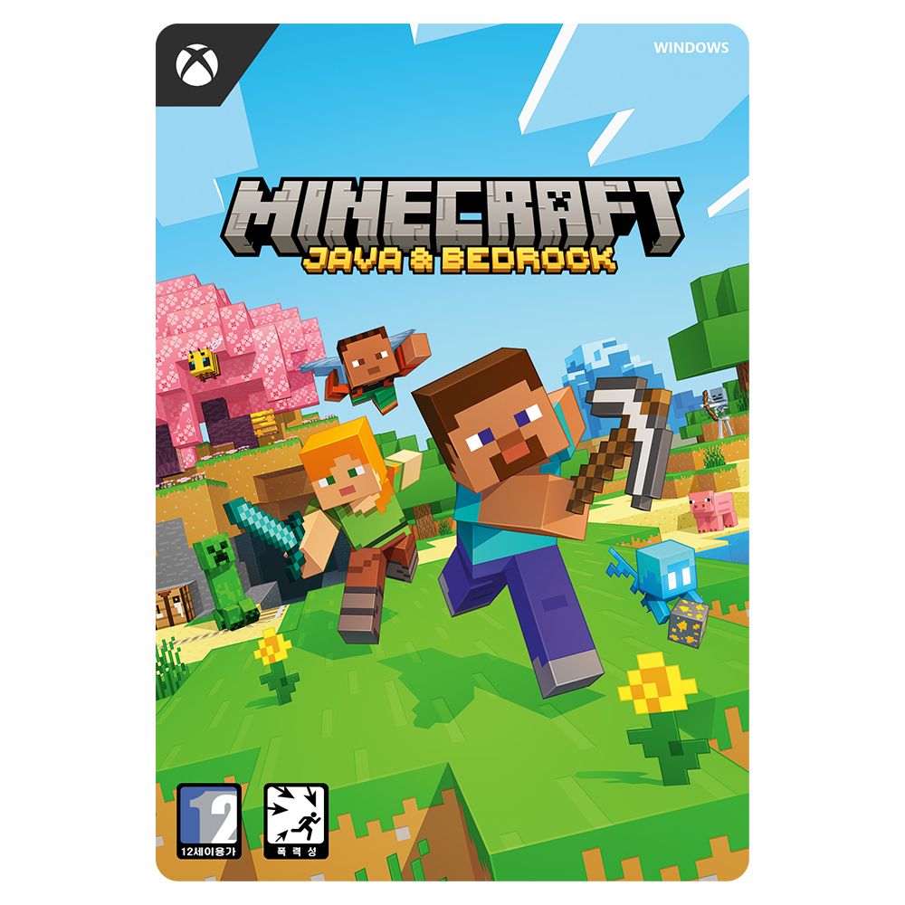 게임타이틀 > Windows 마인크래프트 자바베드락 에디션 Xbox Digital Code | 오늘의집 쇼핑