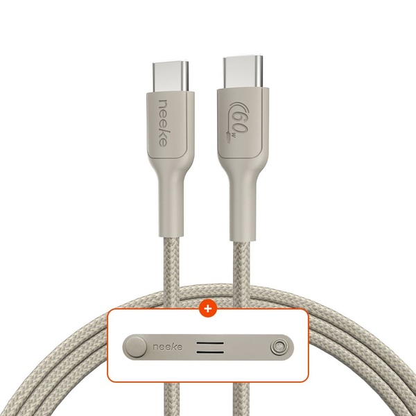 C-Line C to C타입 60W 고속 충전 PD 패브릭 케이블 3M