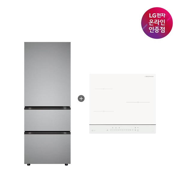LG 디오스 김치톡톡+LG 디오스 인덕션(Z330MPSF11+BEI3QKHLOE)