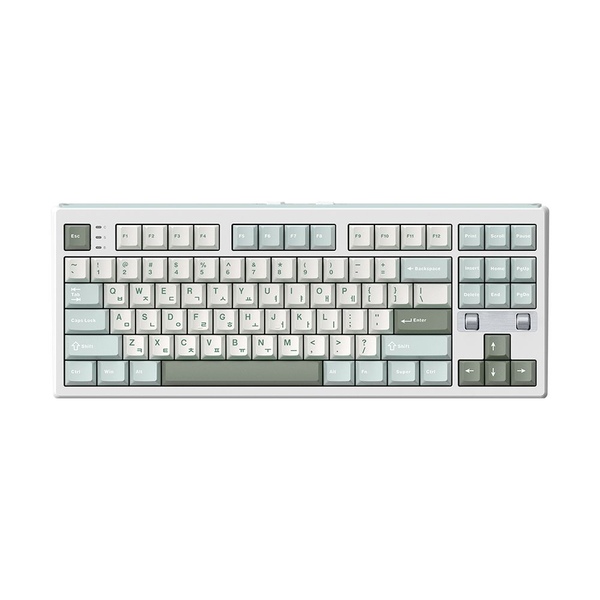archon F1 PRO TKL 유무선 8K 게이밍 기계식 키보드 말차라떼, 에그스톤