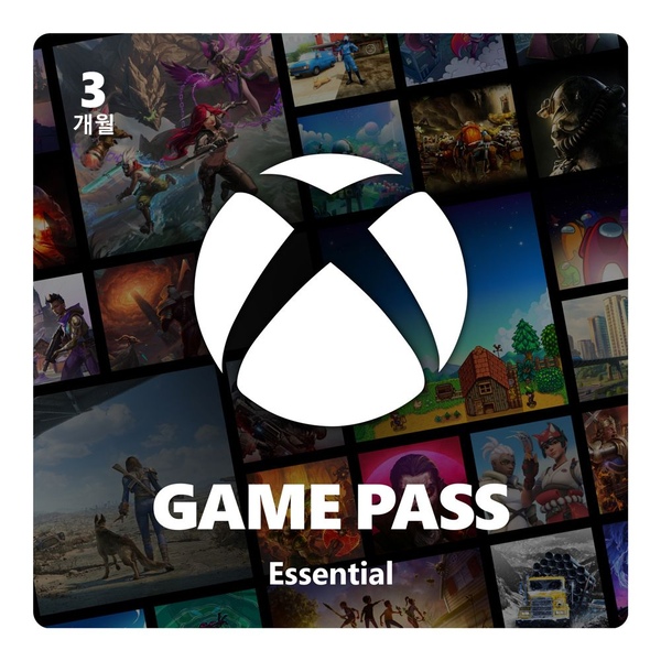 Xbox 게임패스 에센셜 3개월 이용권 / 한국전용 - xbox Digital Code