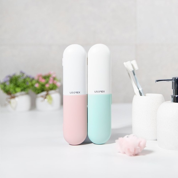 휴대용 론드 UV-C 소독기 칫솔살균기 왕모 USB 충전 칫솔걸이 UTC-3100