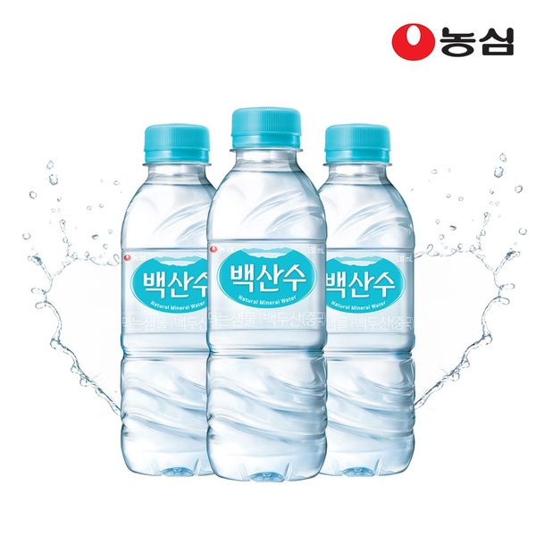 백산수 330ml 40병