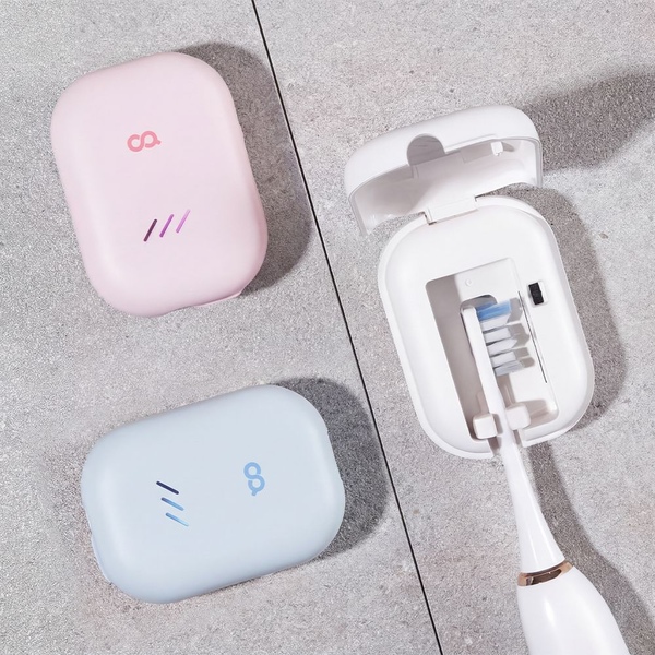 "1+1 옵션가" 클린이 퓨어Pro 1구 휴대용 미니 무선 칫솔 살균기 /칫솔꽂이/칫솔걸이