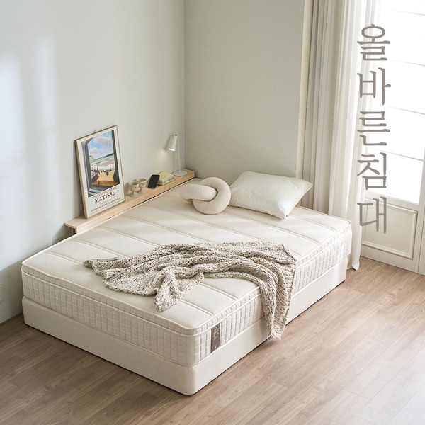 12%할인 허리 건강에 좋은 바른허리 매트리스 S SS Q K LK1800 단단 탄탄 말랑
