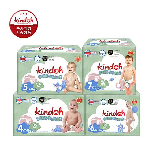 킨도 오슬림 베베가드 팬츠 4단계 ~ 7단계 1BOX(3팩) - 최저가 50,400원