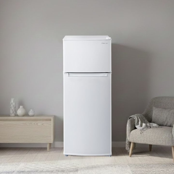 155L 화이트 2도어 소형 일반냉장고 CRF-TD155WDE