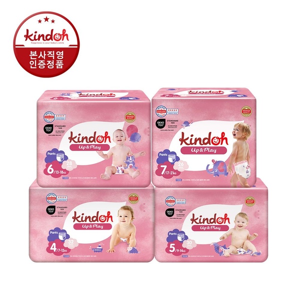 업앤플레이 팬티형 4단계 ~ 7단계 1BOX(3팩)