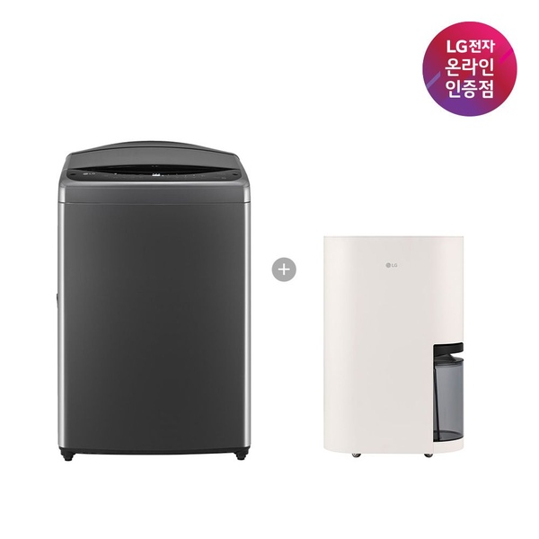 LG 통돌이 세탁기 + LG 휘센 오브제컬렉션 제습기 T19MX8A + DQ214MEGA