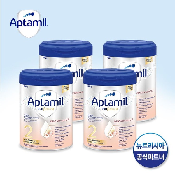 [해외] 압타밀 프로푸트라 2단계 800g x 4통세트