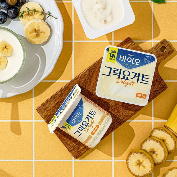 바이오 PROBIOTIC 그릭요거트 Delight 바나나 80g*16입