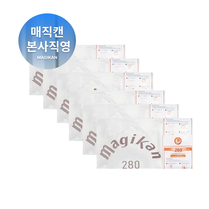 매직캔 매직캔 정품 리필봉투 국내유일3겹_280리필(27L)/ 250리필(21L)_10개입_화이트