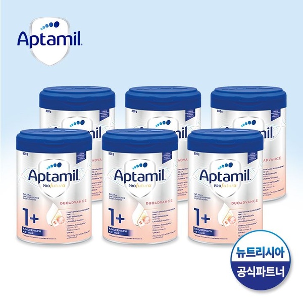 [해외] Aptamil 프로푸트라 킨더밀쉬 1+ 800g x 6통세트