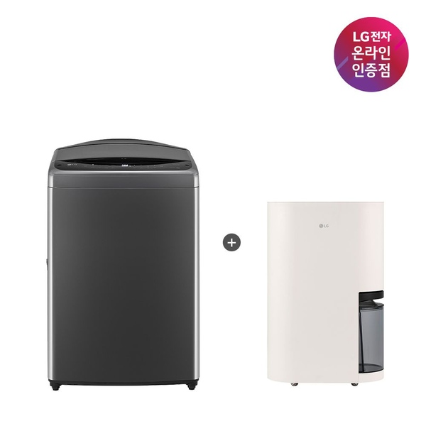 LG 통돌이 세탁기 + LG 휘센 오브제컬렉션 제습기(T19MX8A + DQ214MEGA)