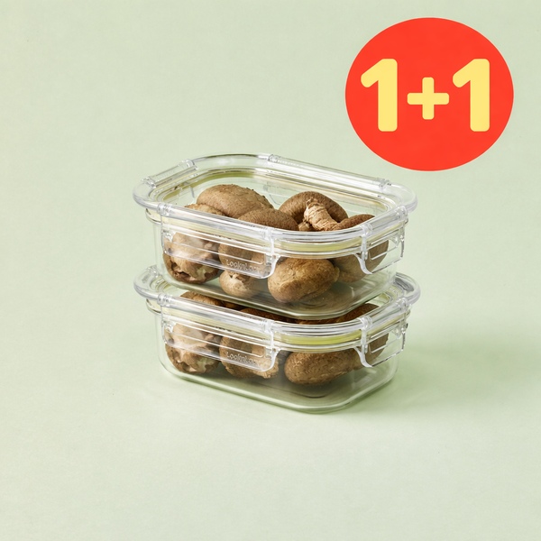 1+1 올 트라이탄 밀폐용기 260ml~3.5L 2P(LBF401AS2)