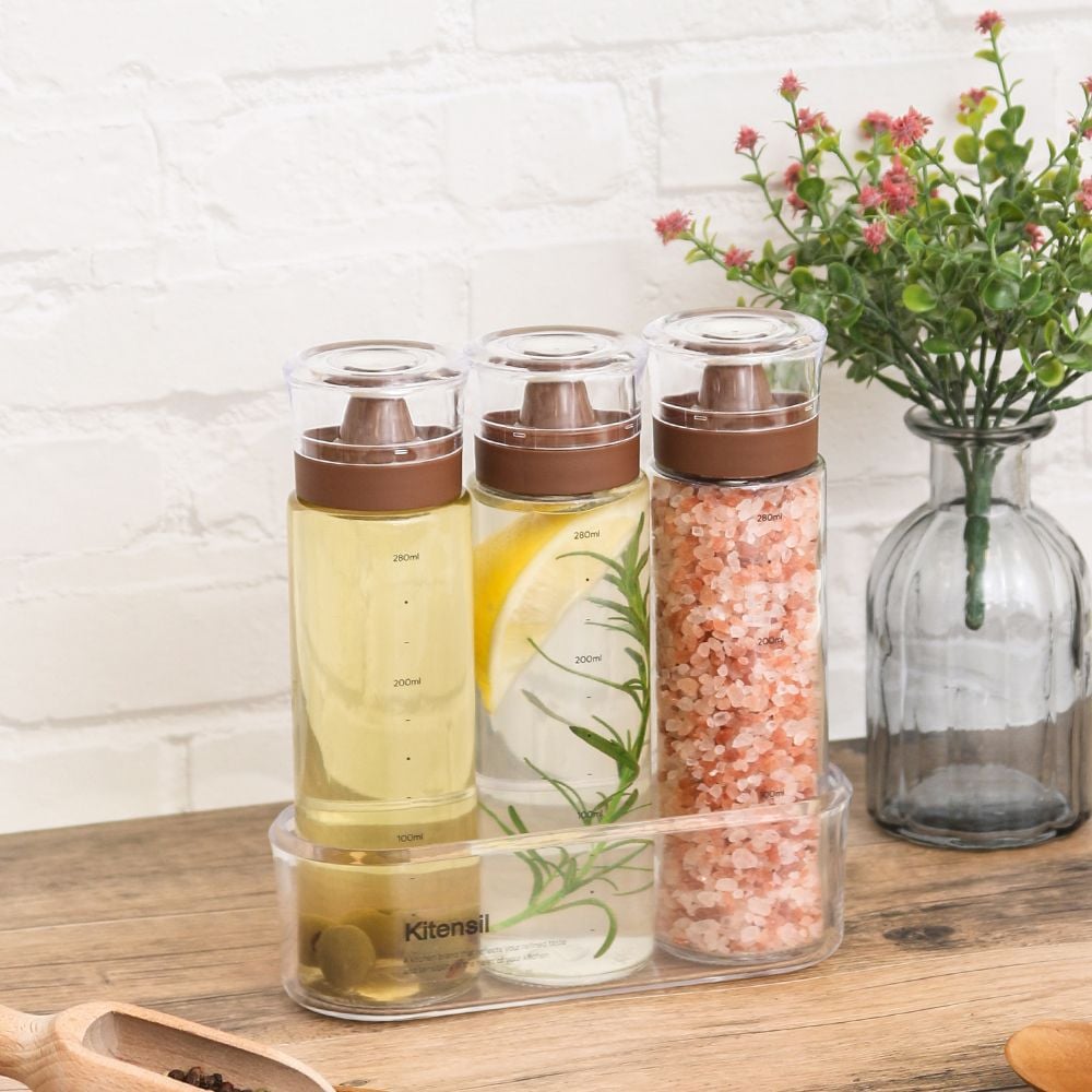 오늘의집 시노글라스 메이플 우드 오일병 300ml 3p