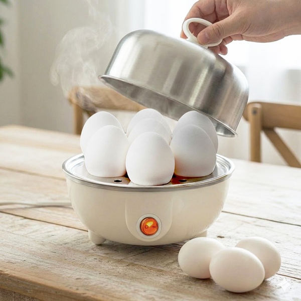올스텐 에그쿠커 SUS304 EHHX-EG53C 멀티 전기 찜기 계란찜기