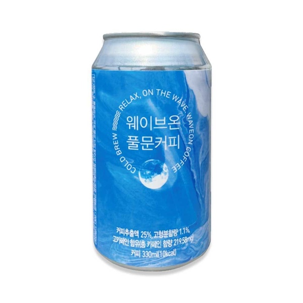 웨이브온 풀문커피(콜드브루) 330ml