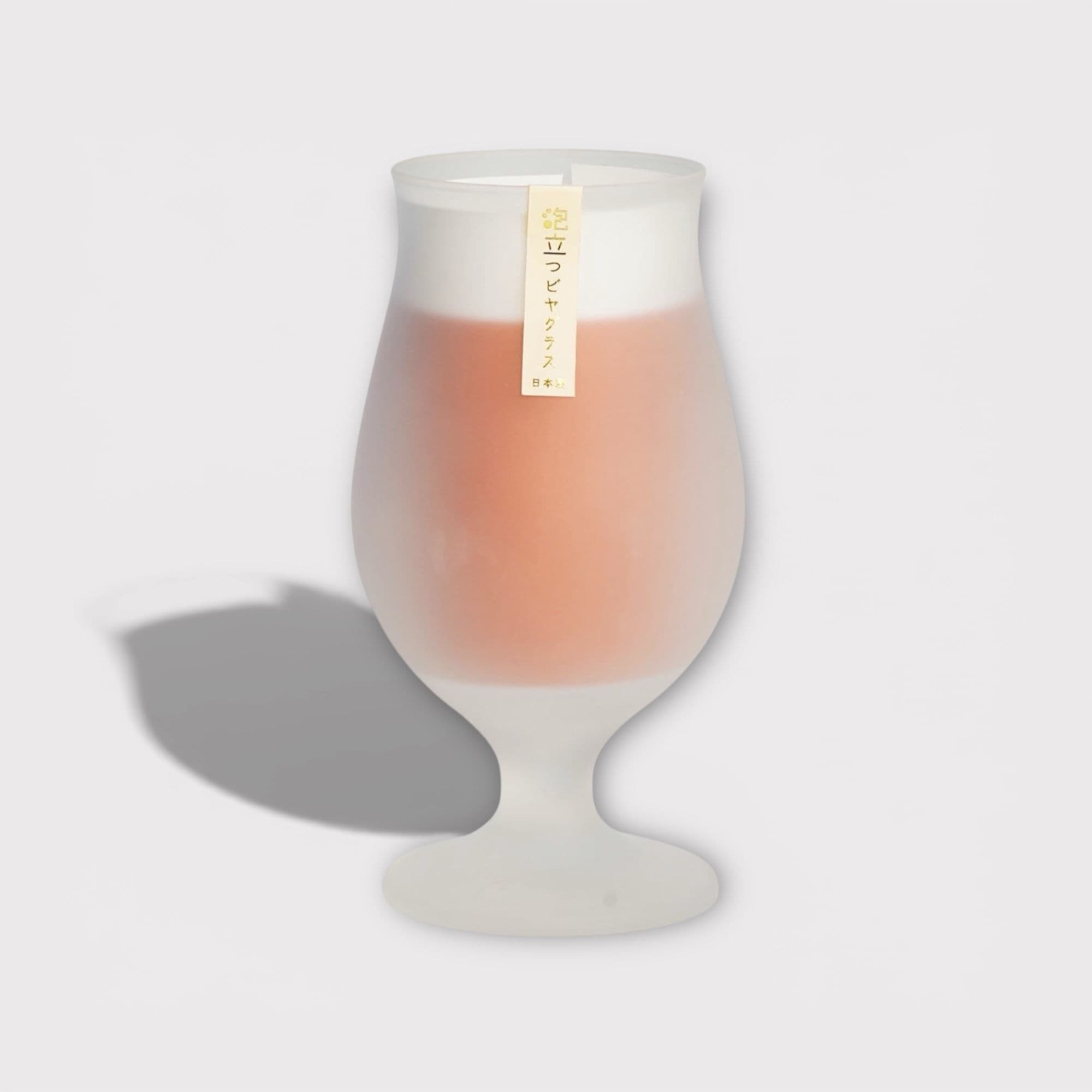 kimotoglass 도요사사키 아와다치 고블렛 맥주잔 420ml